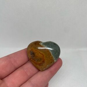 Polychrome Jasper Crystal Heart